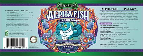 GREENSTONE Alpha Fish 1 Pound 15.